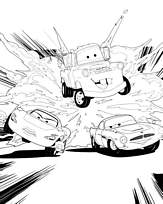 coloriage martin holly et finn mac missile